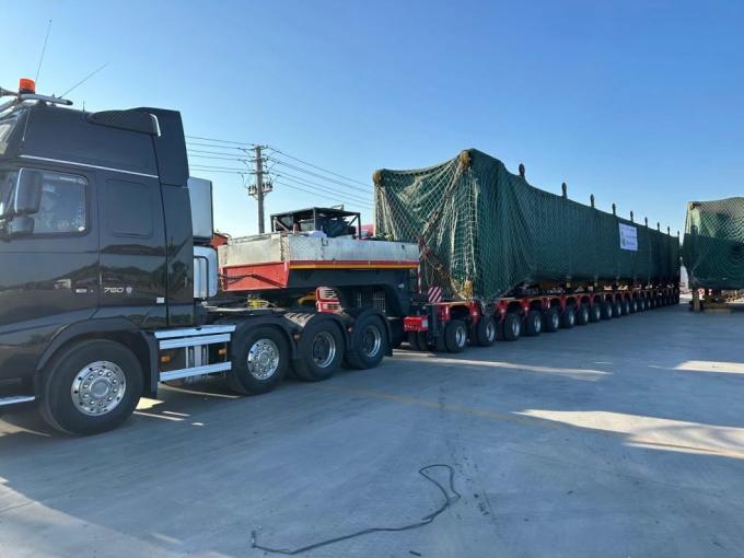 Custom Hydraulic Axis Lowbed Trailer for Heavy Loads – Exclusive Discounts for Bulk Orders!